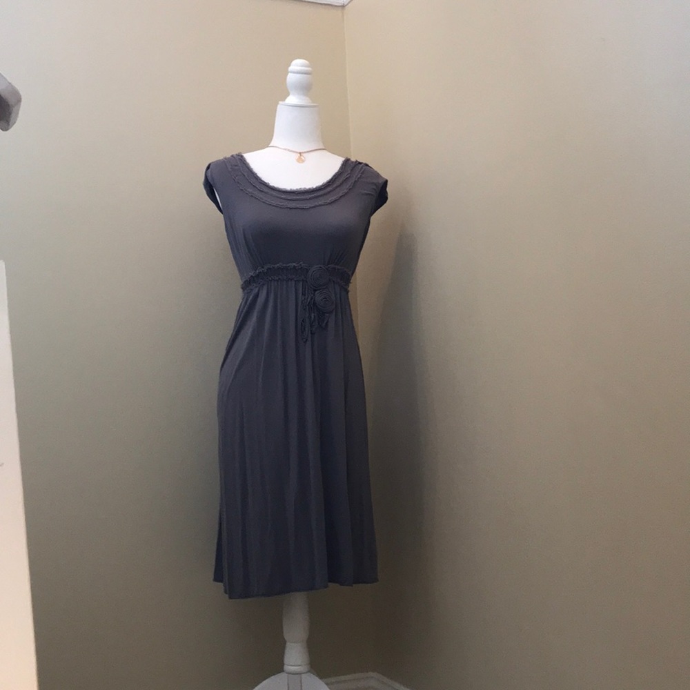 MAX STUDIO A- Line Viscose Summer Dress